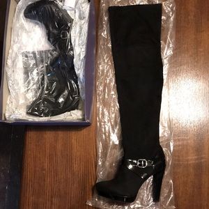 Jennifer Lopez Lucille Thigh High Boots 9